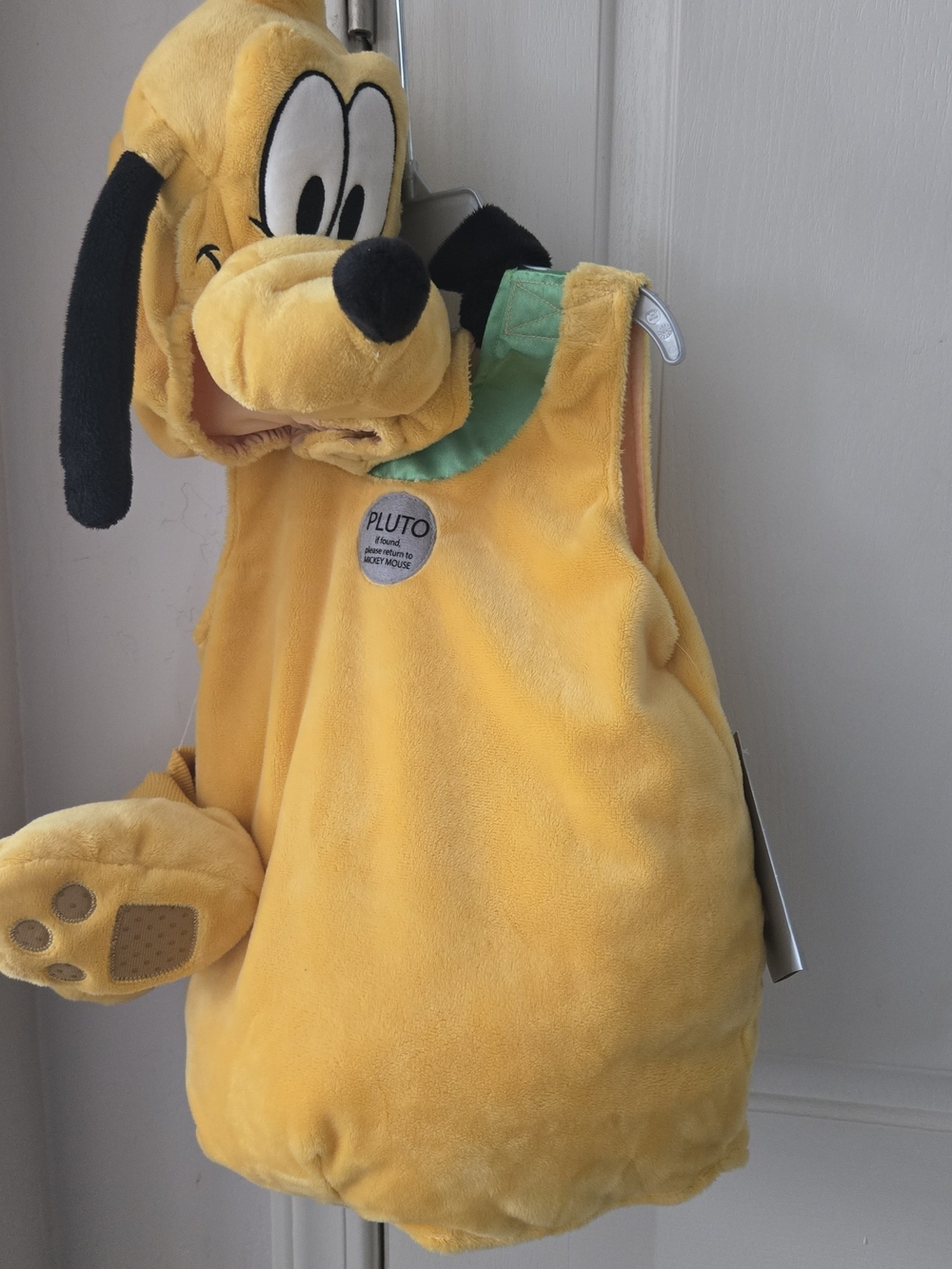 Disney Pluto Plush Yellow Character Pet Costume